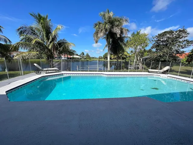 Pool close up
