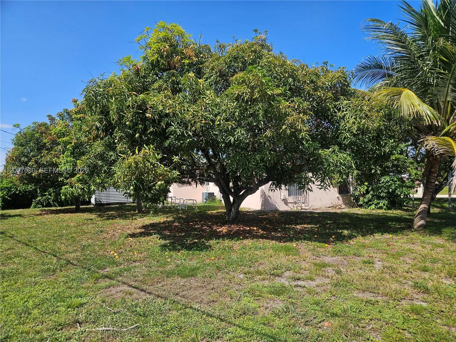 Large corner lot.