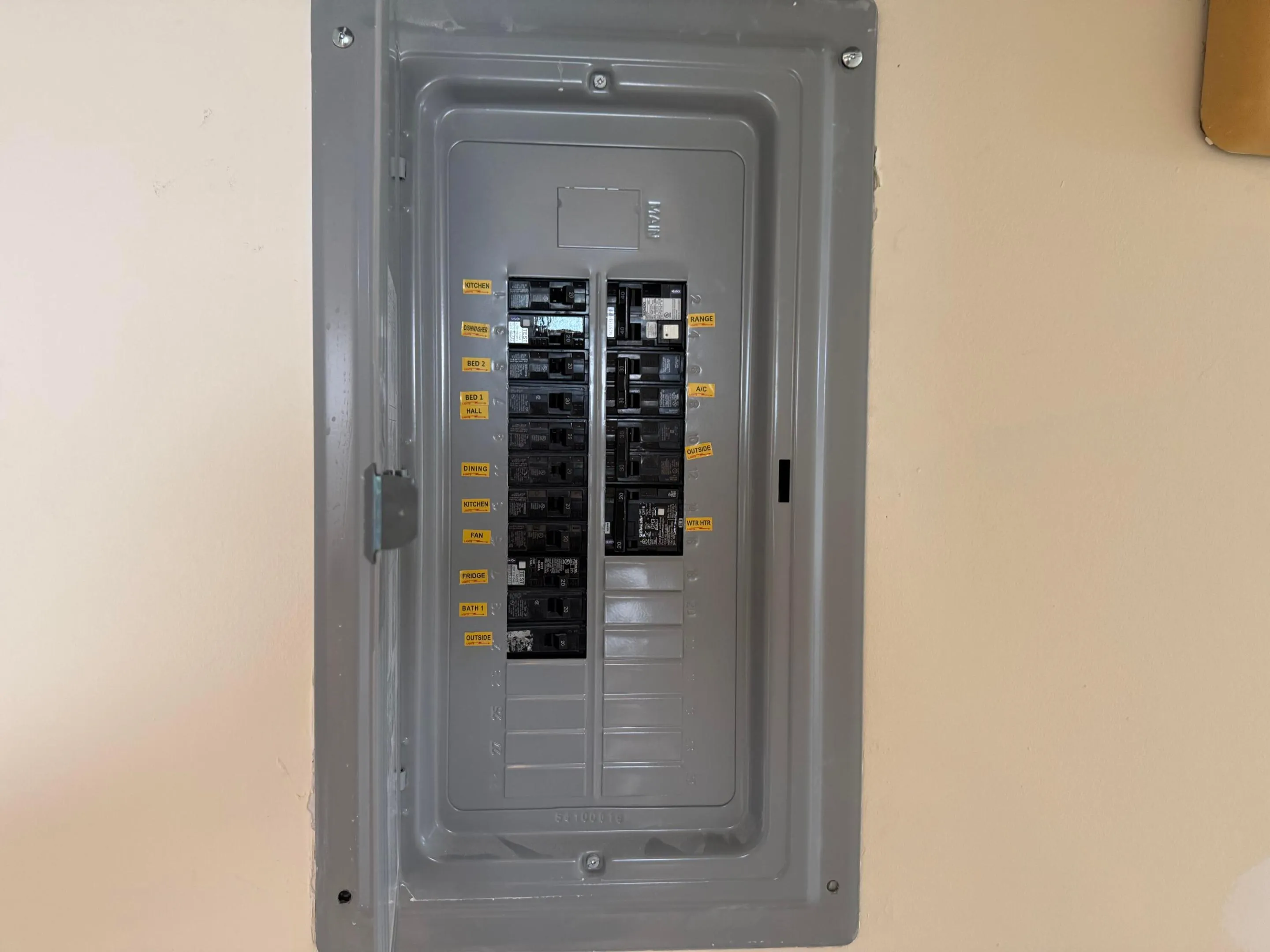new electric panel
