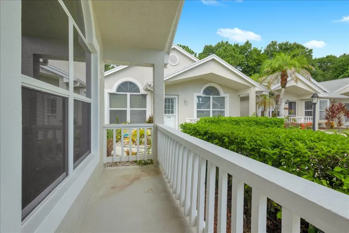 Front porch are