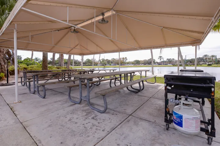 Outdoor seating area