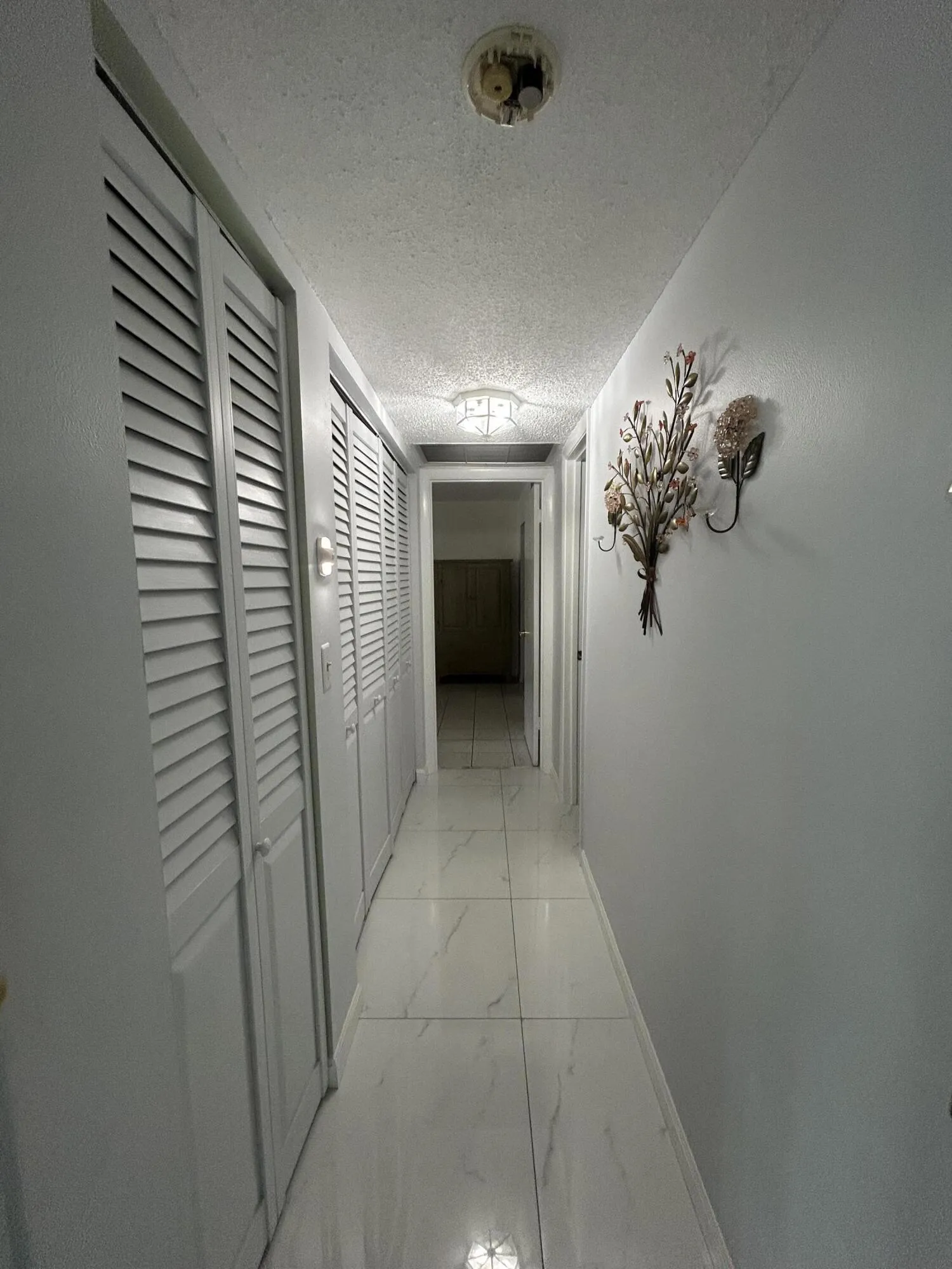 hallway with storage/pantry