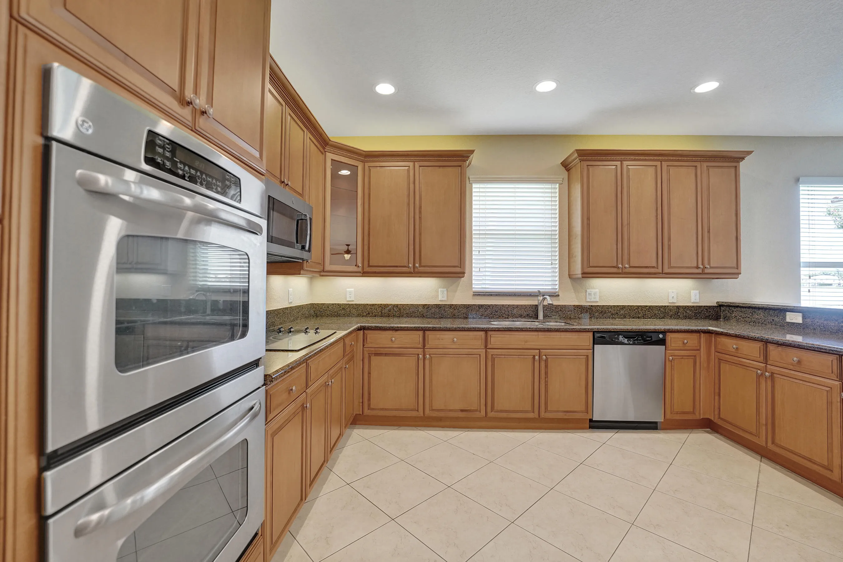 Spacious kitchen