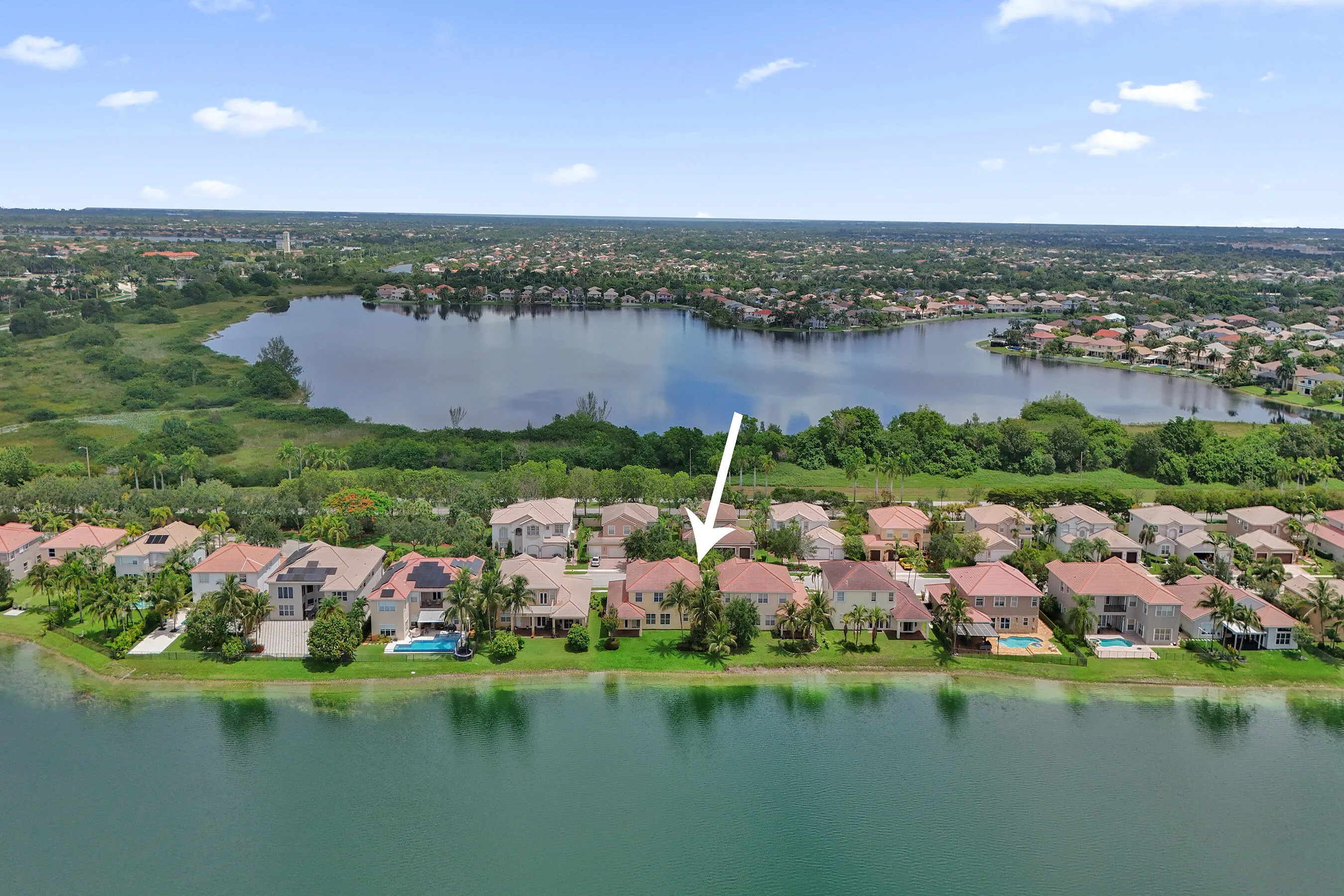Lakefront home