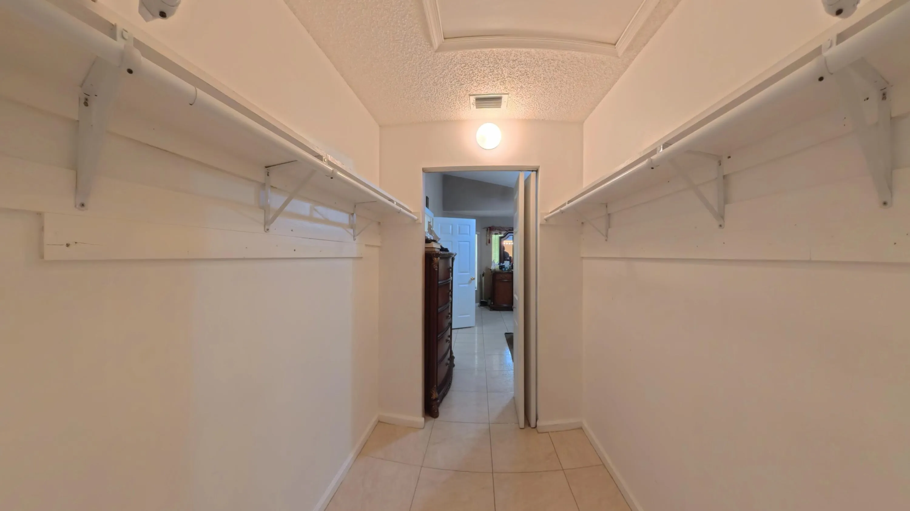 Master bedroom closet