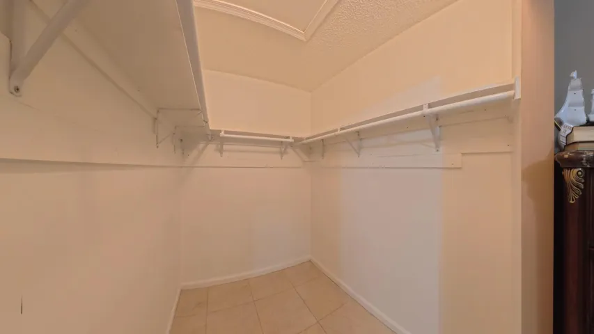 Master bedroom closet