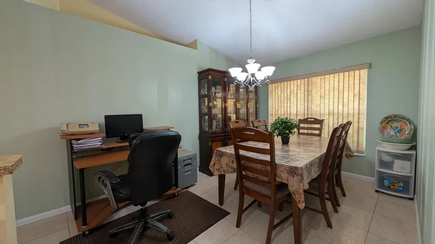 Dining area