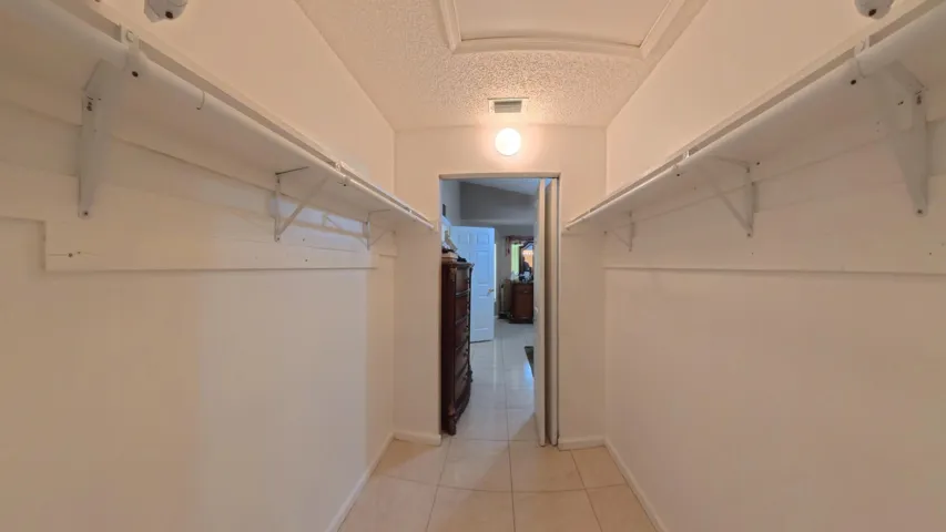 Master bedroom closet