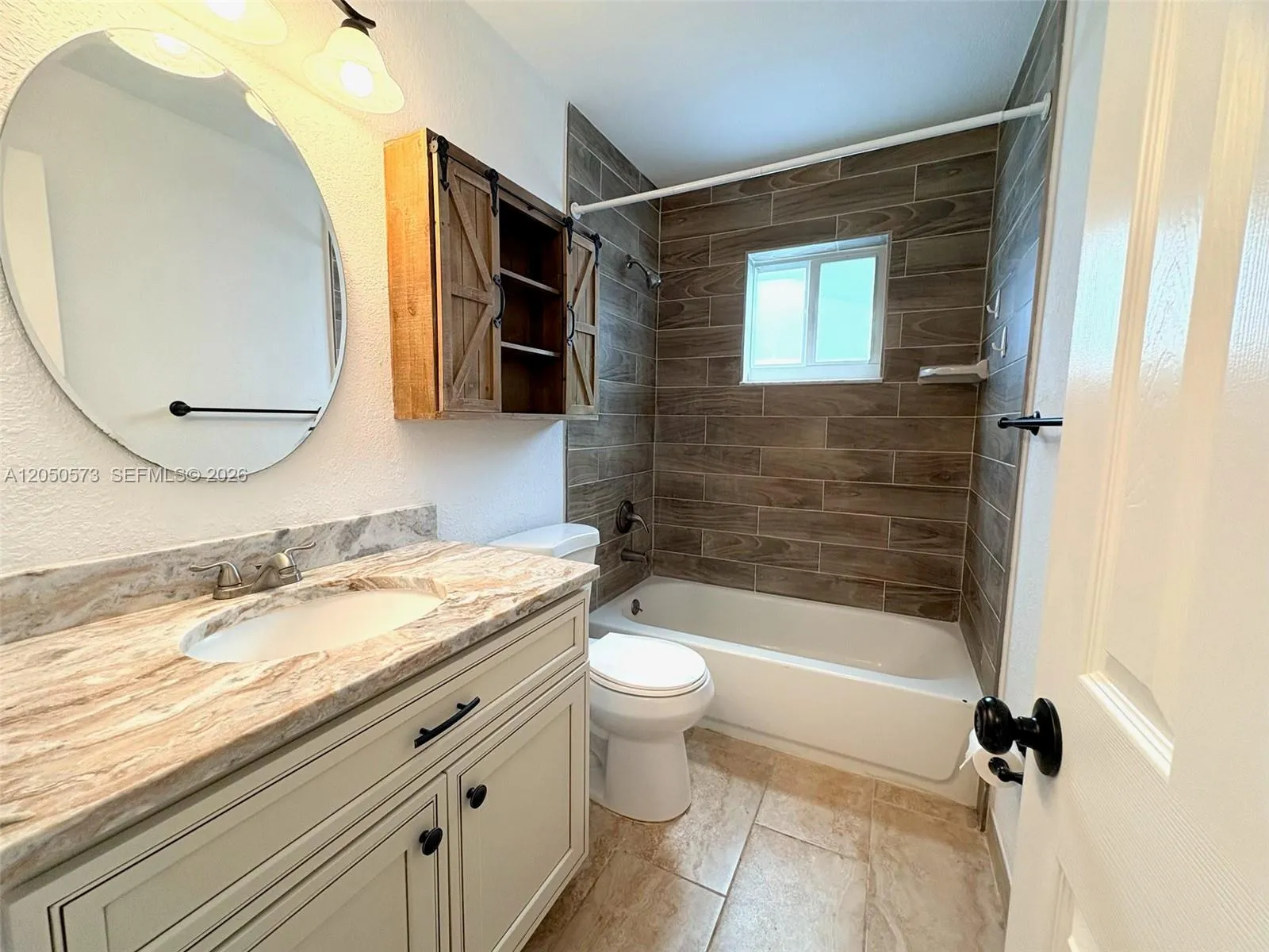 Renovated bathroom