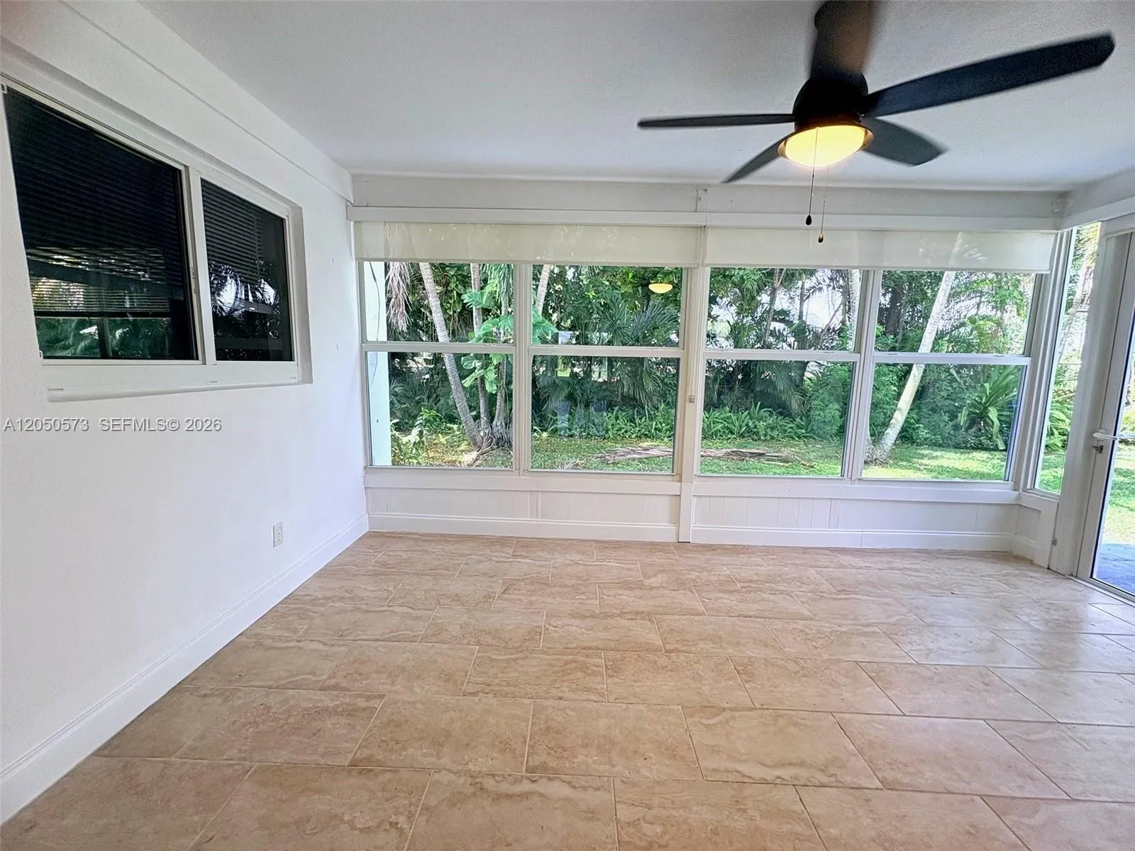 Spacious patio for indoor/outdoor living