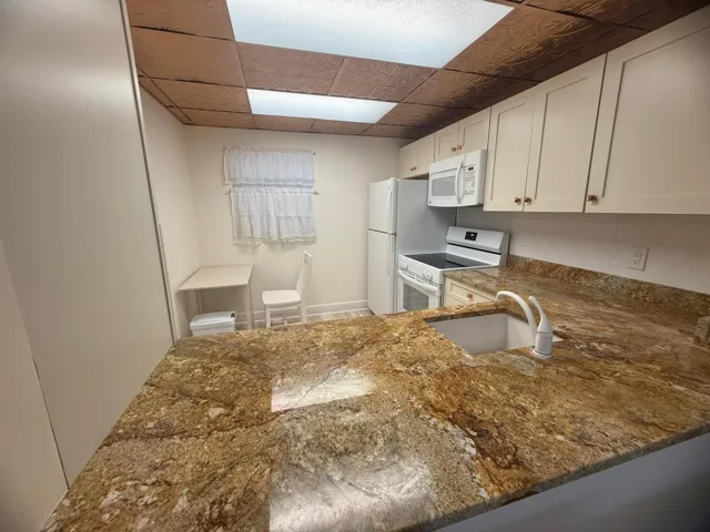 Granite countertops with an undermount sink