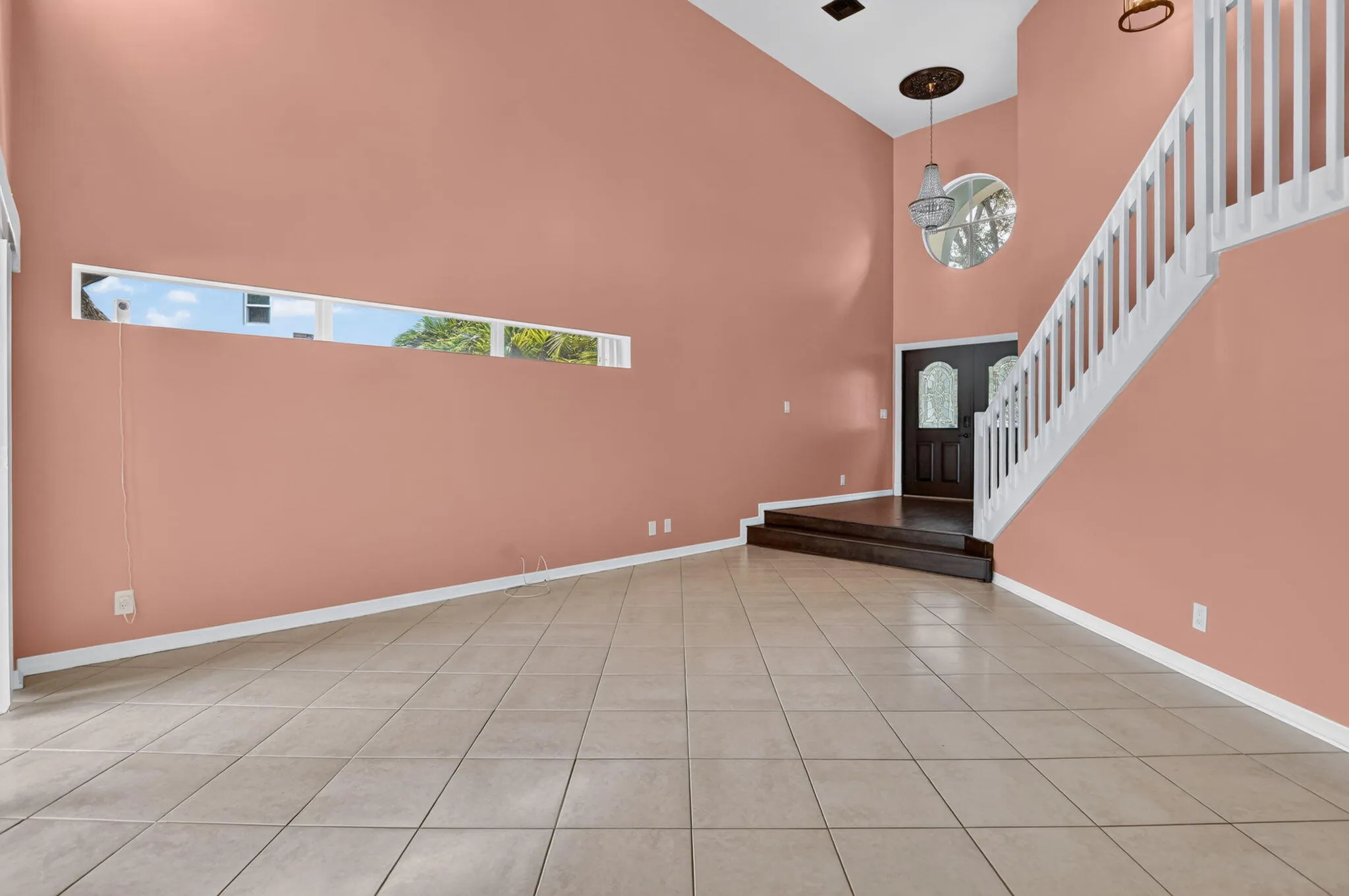 spacious bright living area
