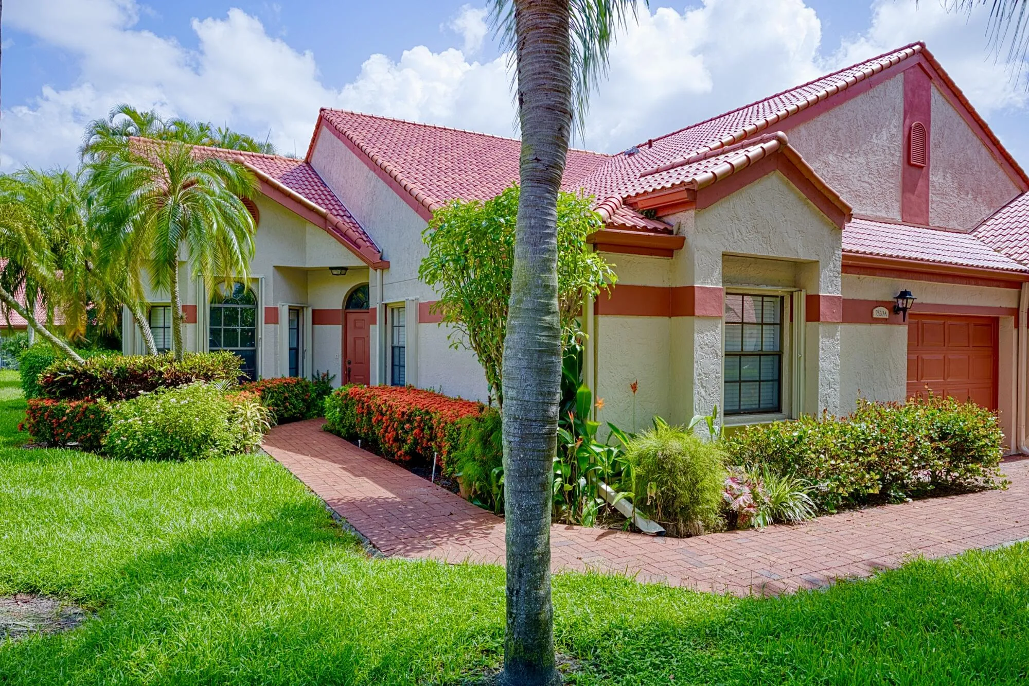Front View - Brick Walkway