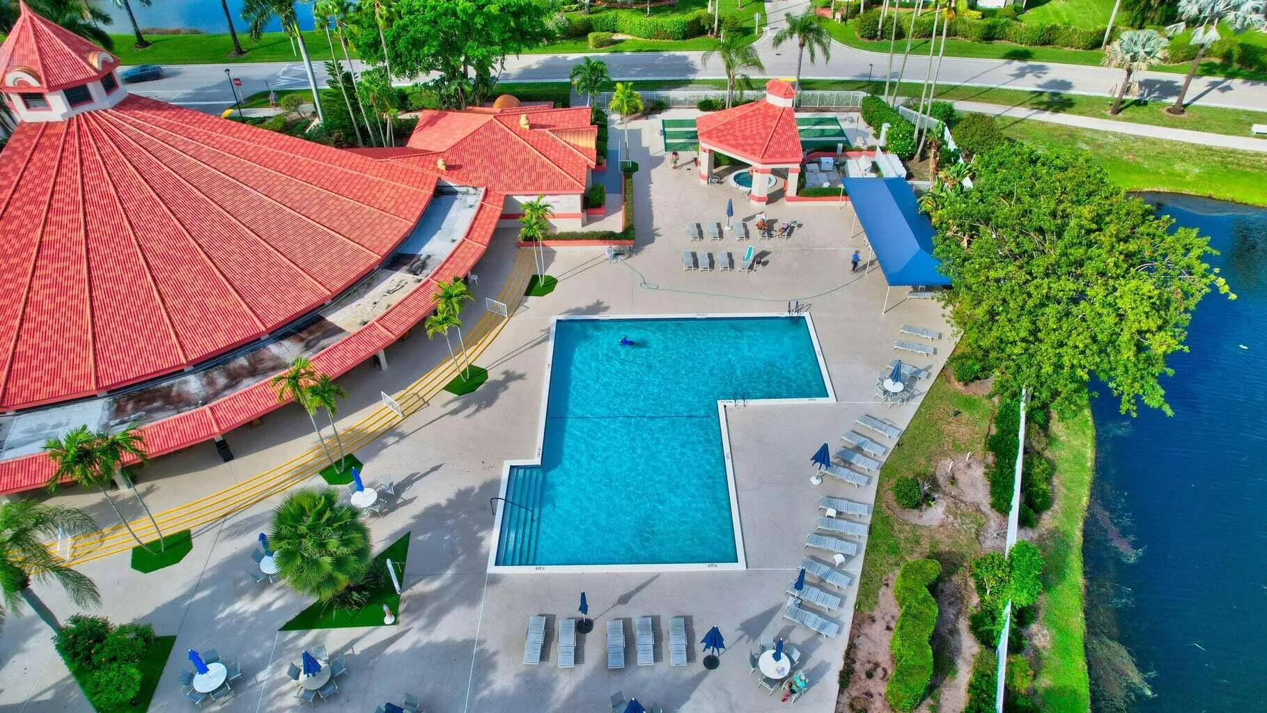 Clubhouse & Pool Area