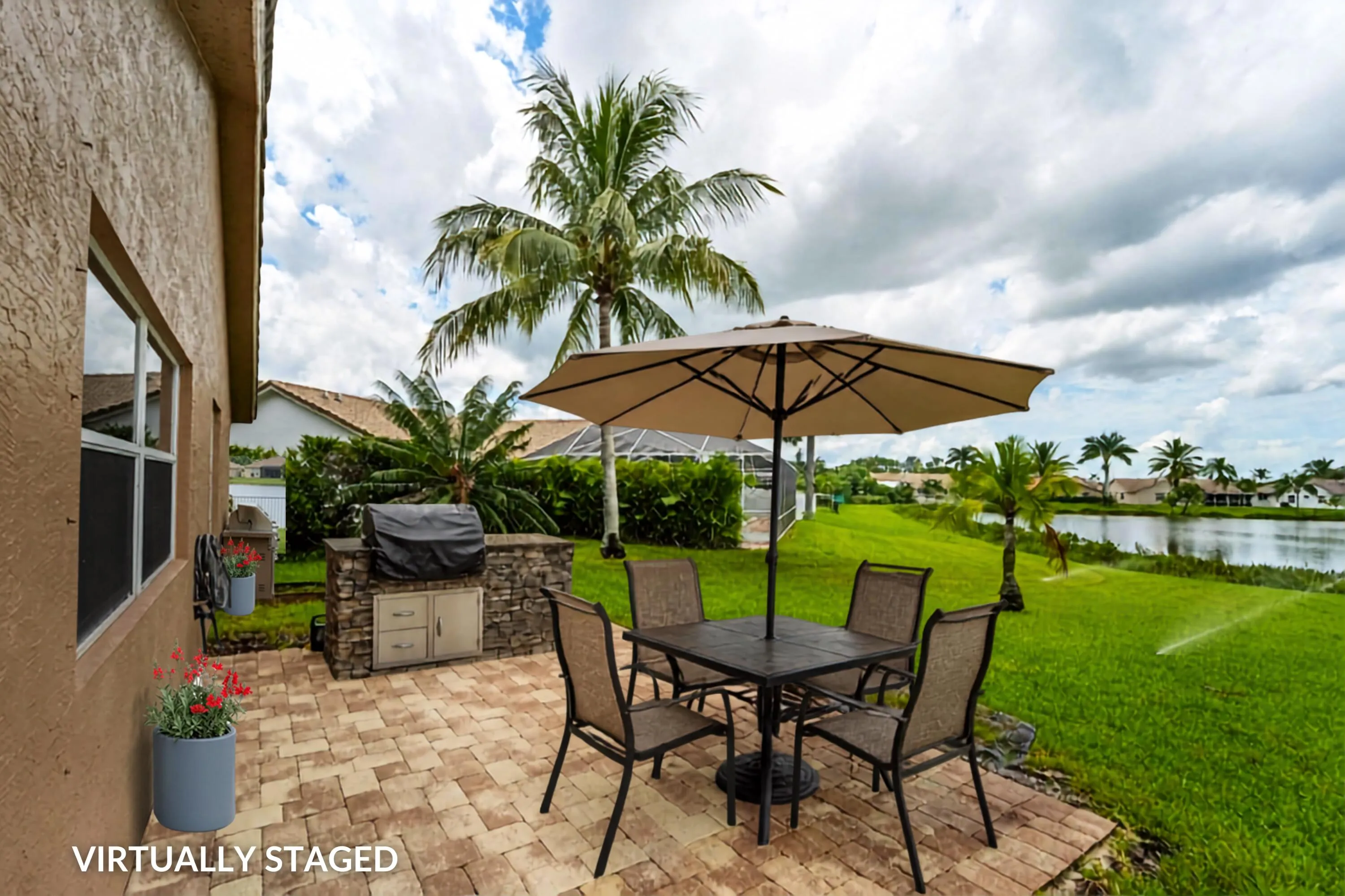 Outdoor Patio - VIRTUALLY STAGED