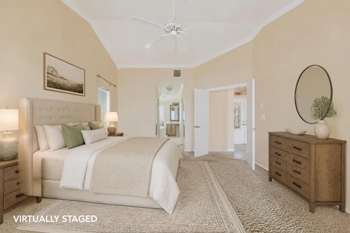 Double-door entry and two walk-in closets!