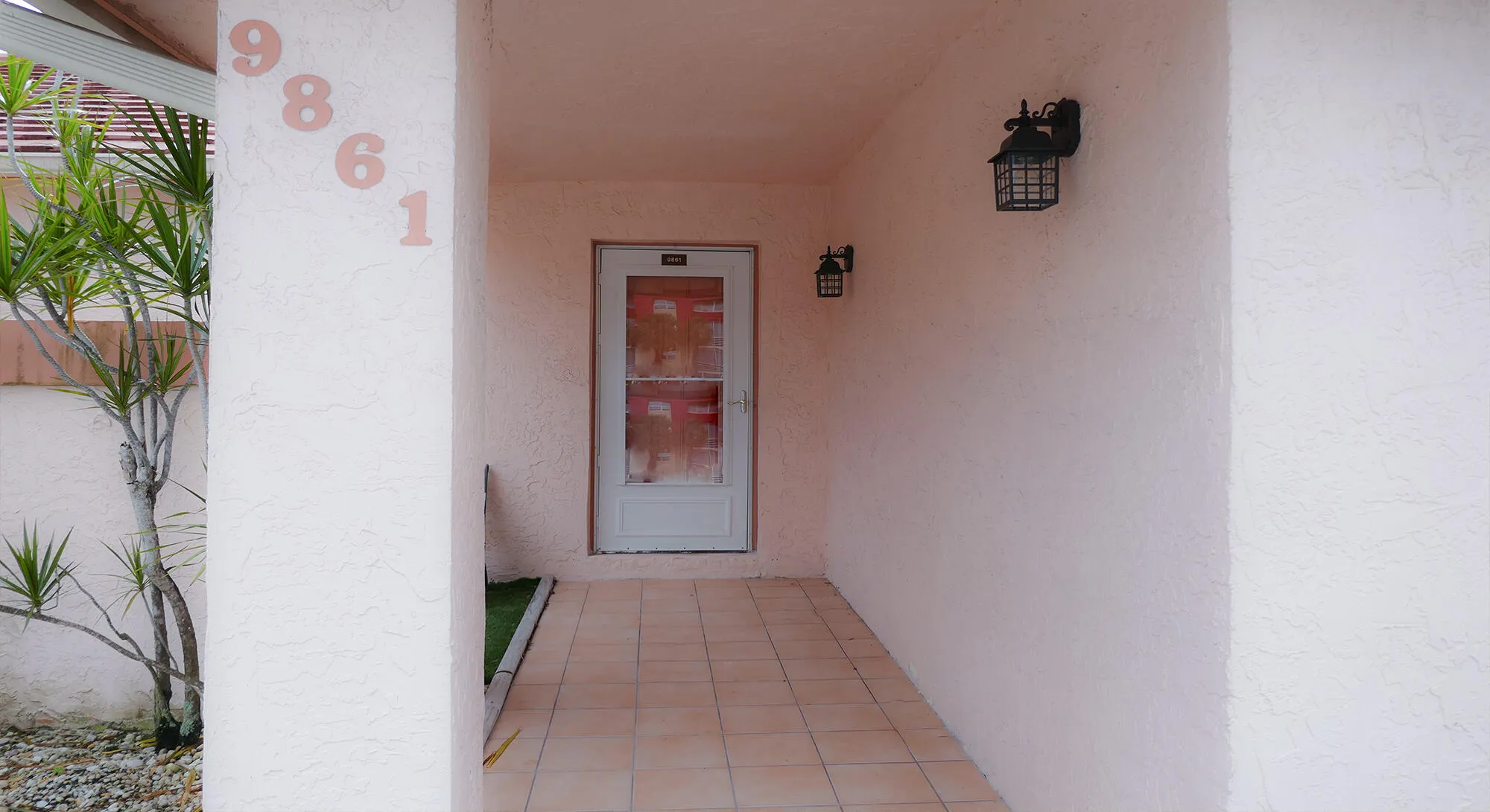 Exterior entry