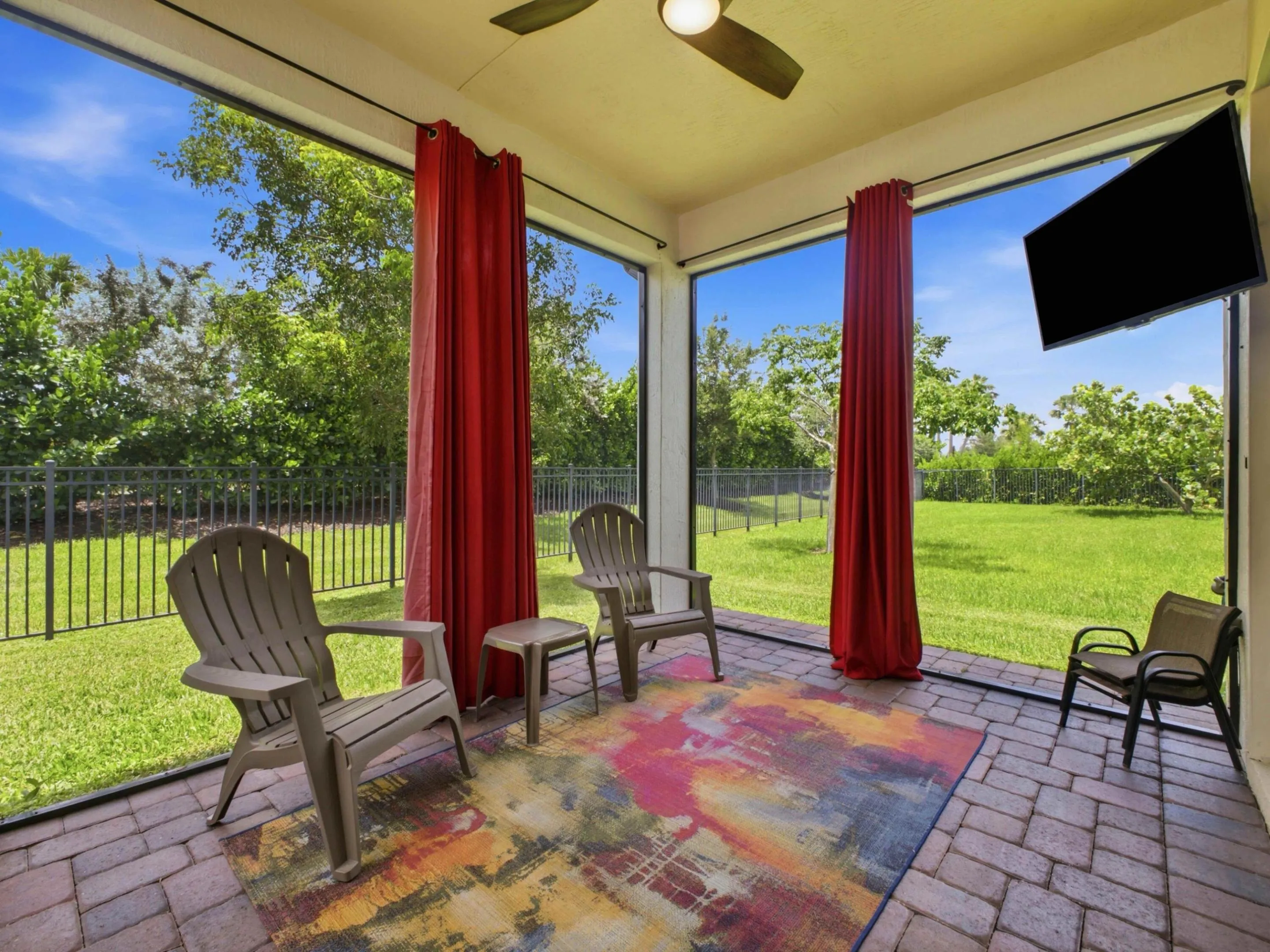 Screened Covered Patio