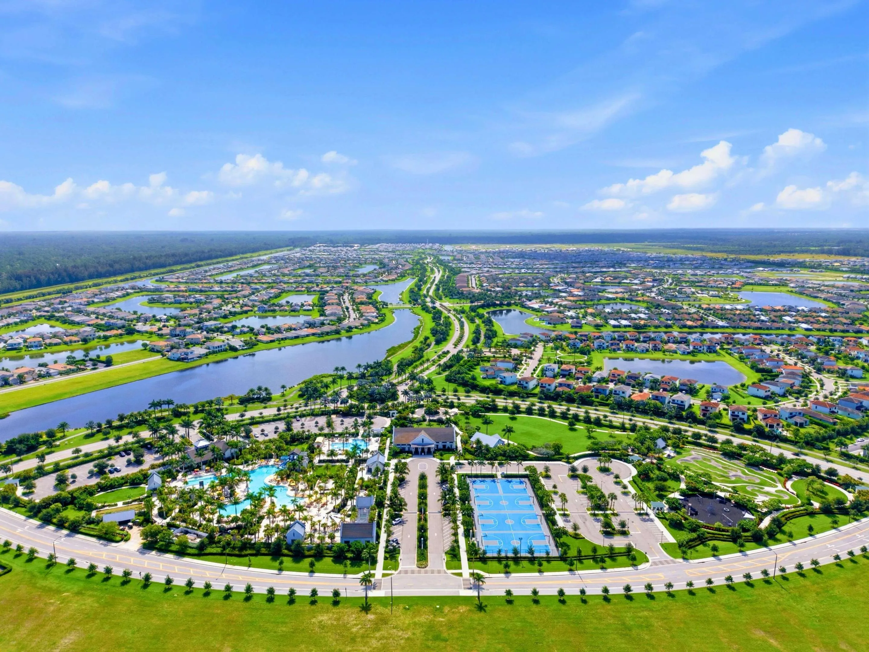 Aerial Waterpark