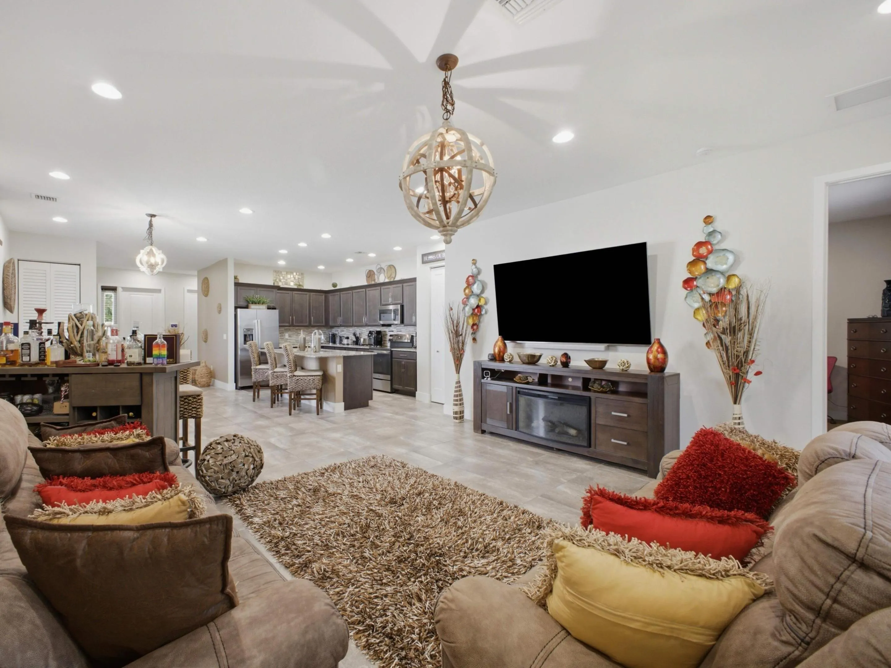 Living to Kitchen