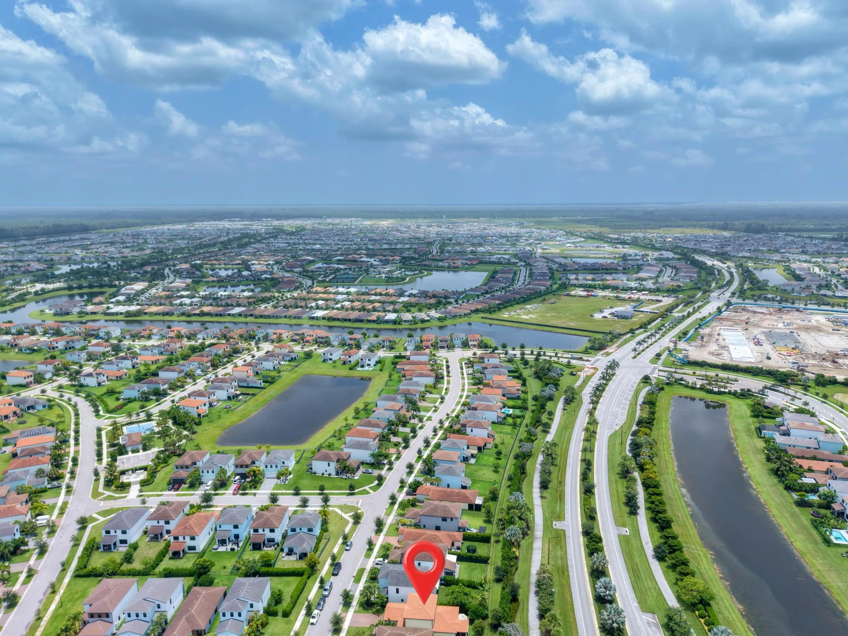 Panoramic to East