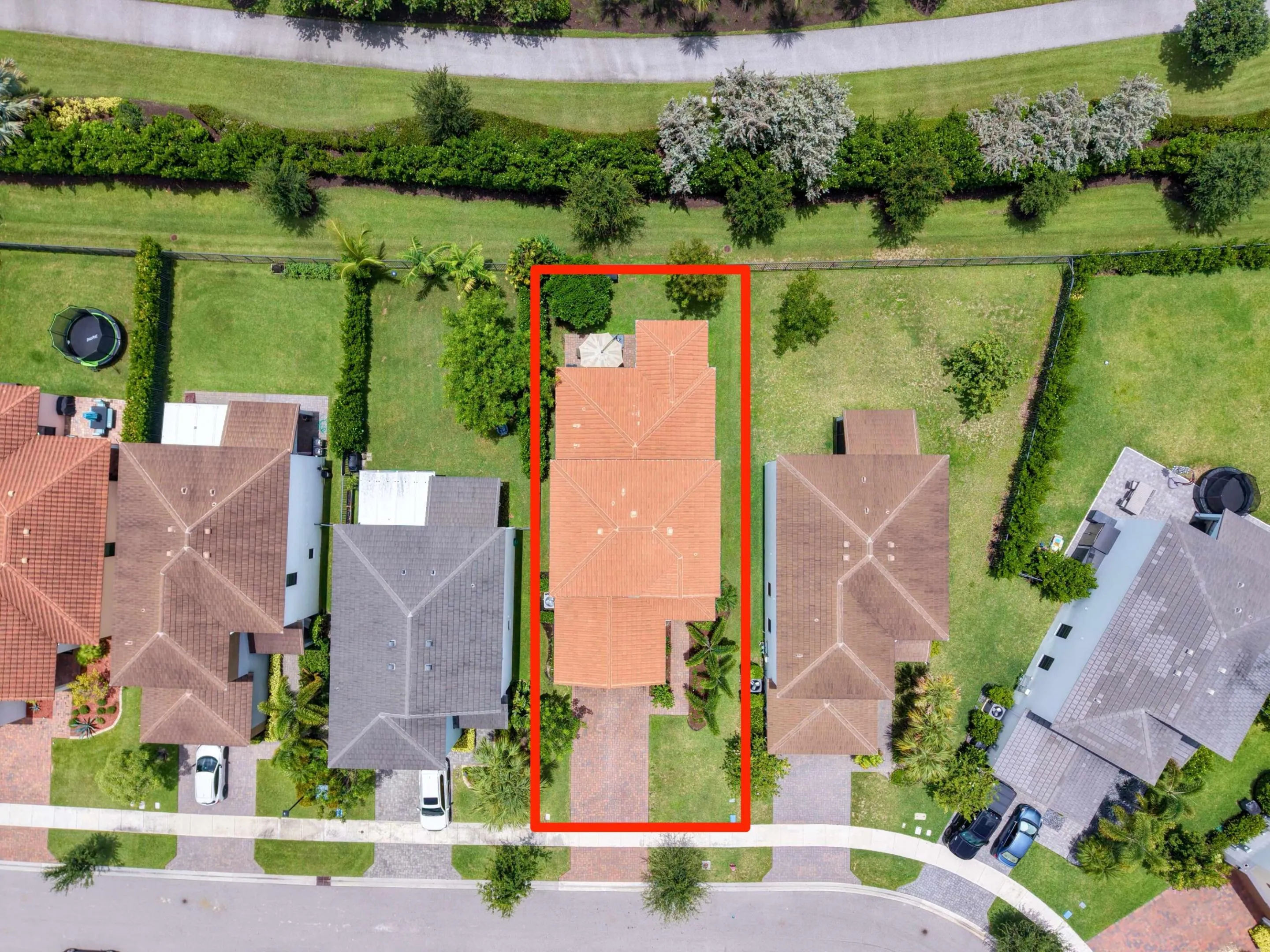 Drone Above Lot