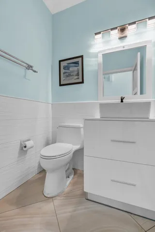 half bath downstairs