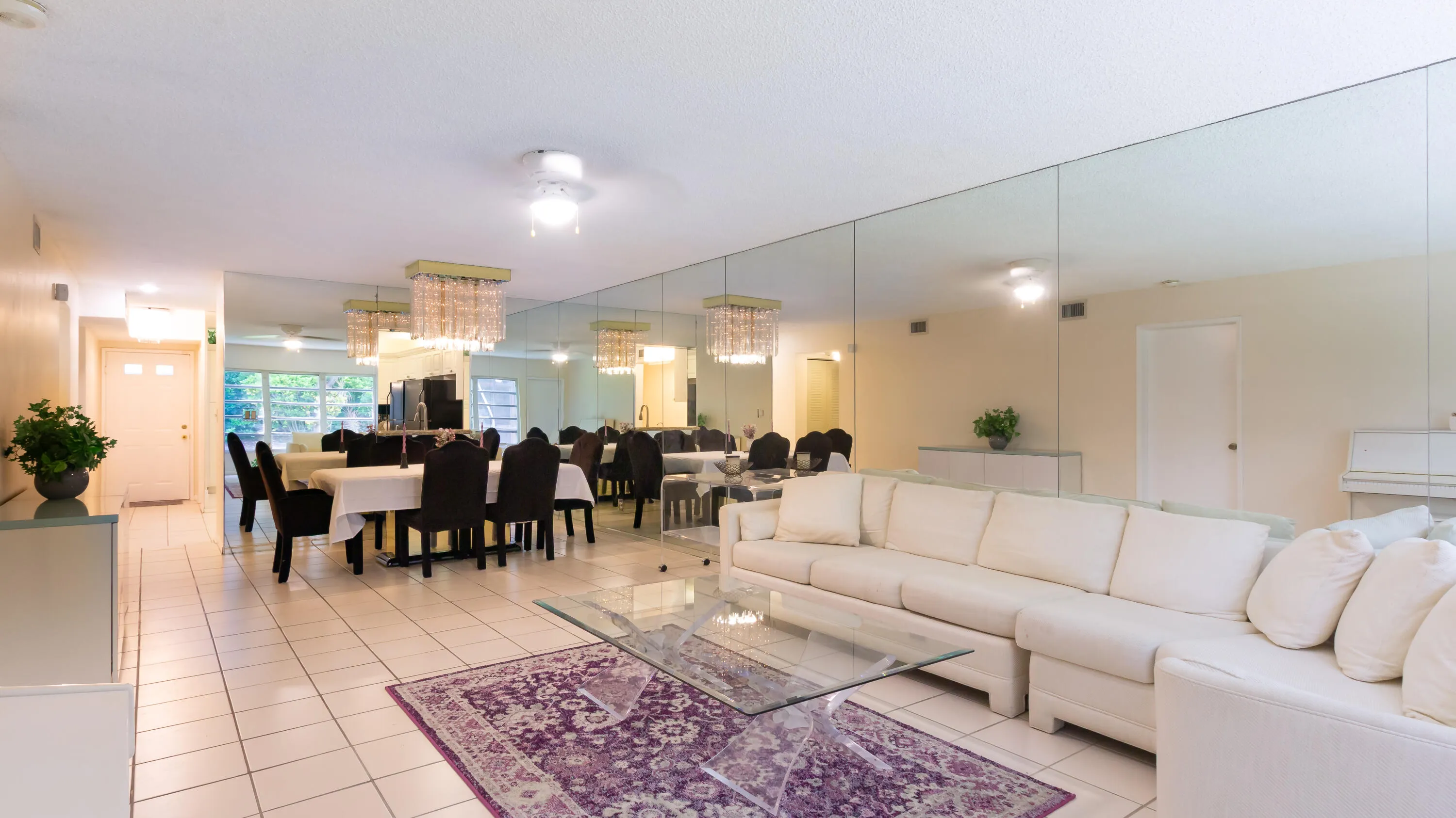Entertain in the large living room!