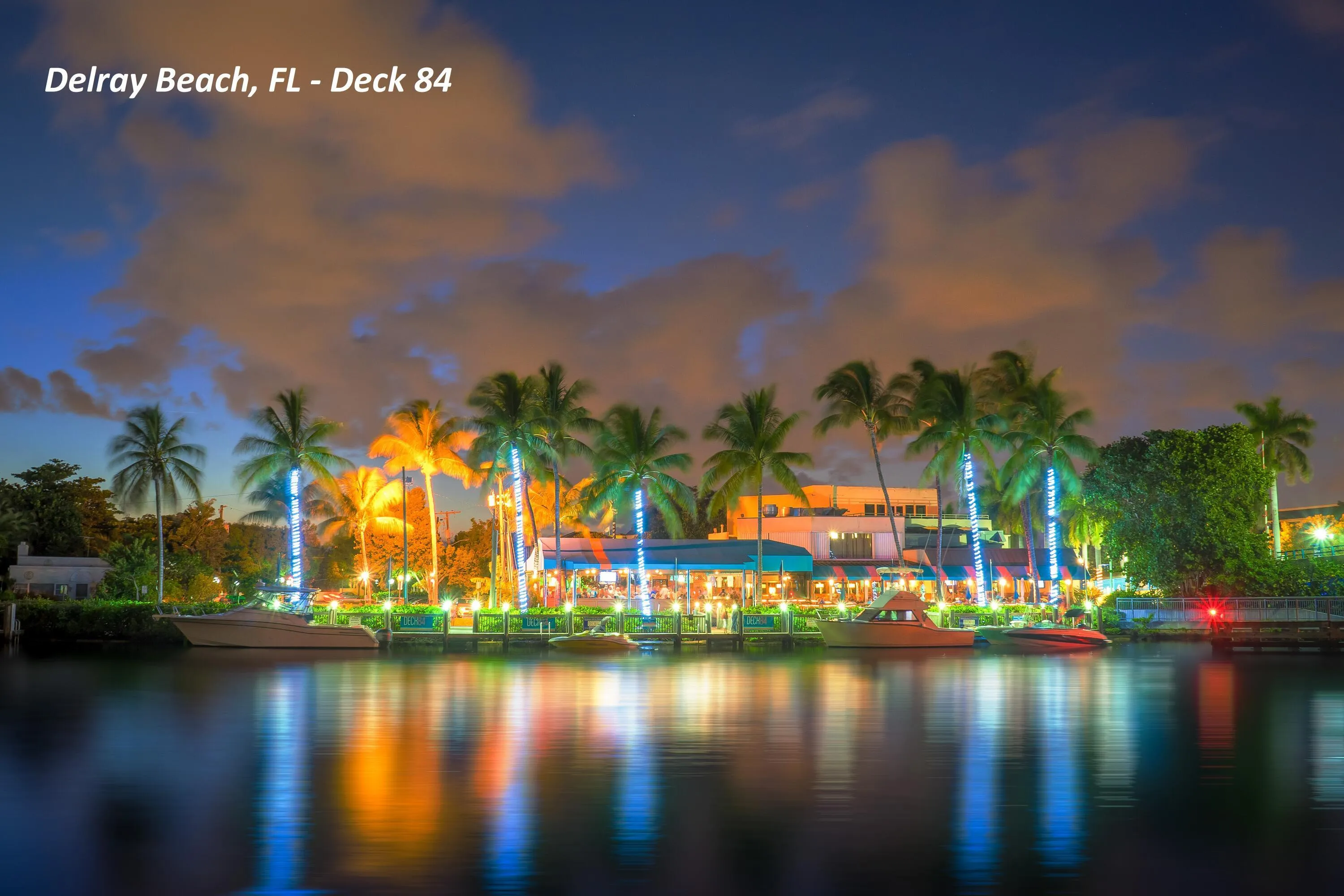 Deck 84 at Dusk - Delray Beach, FL - TEX