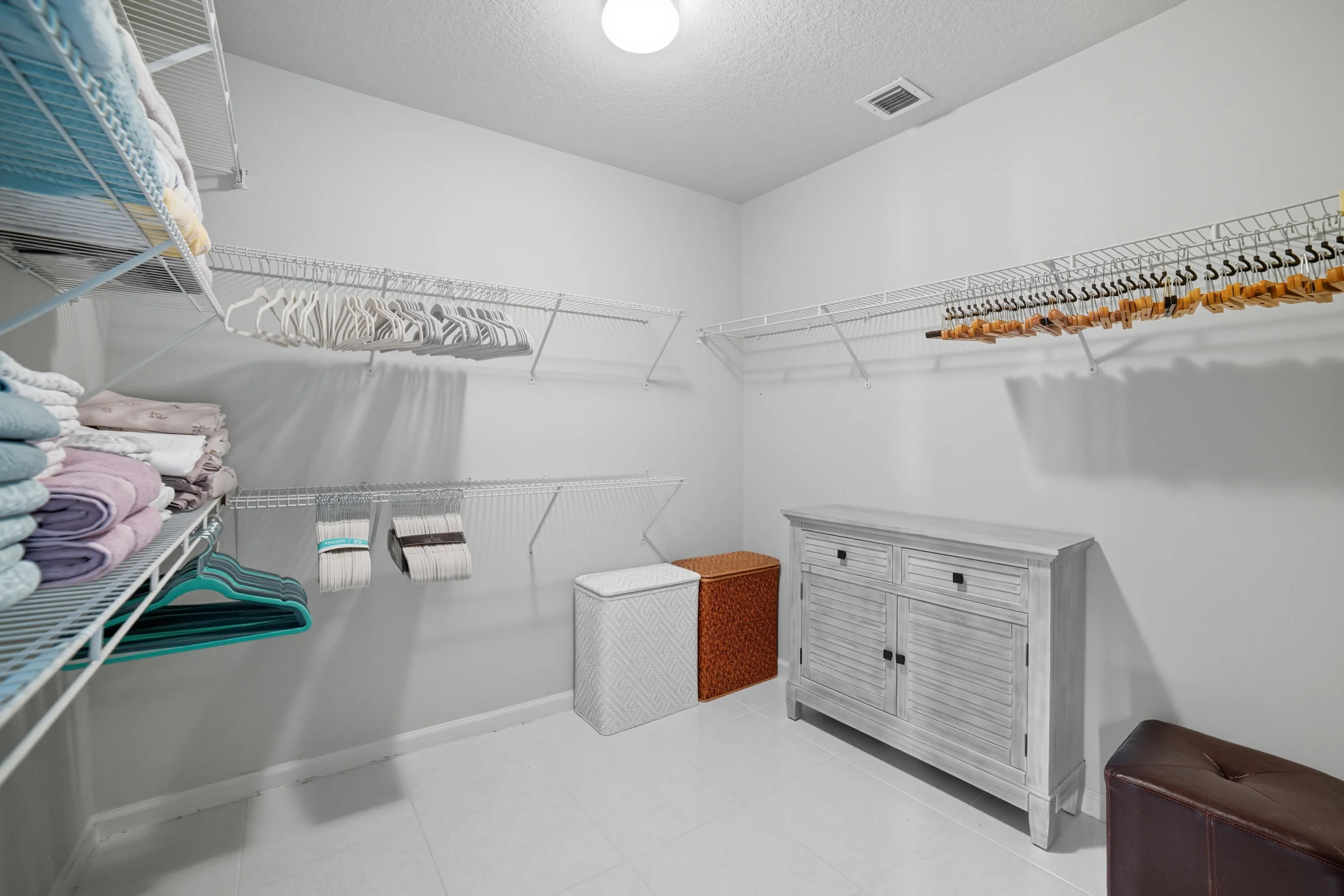 Primary Walk In closet