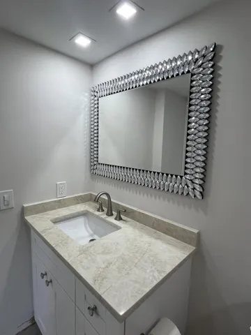 Guest bath vanity