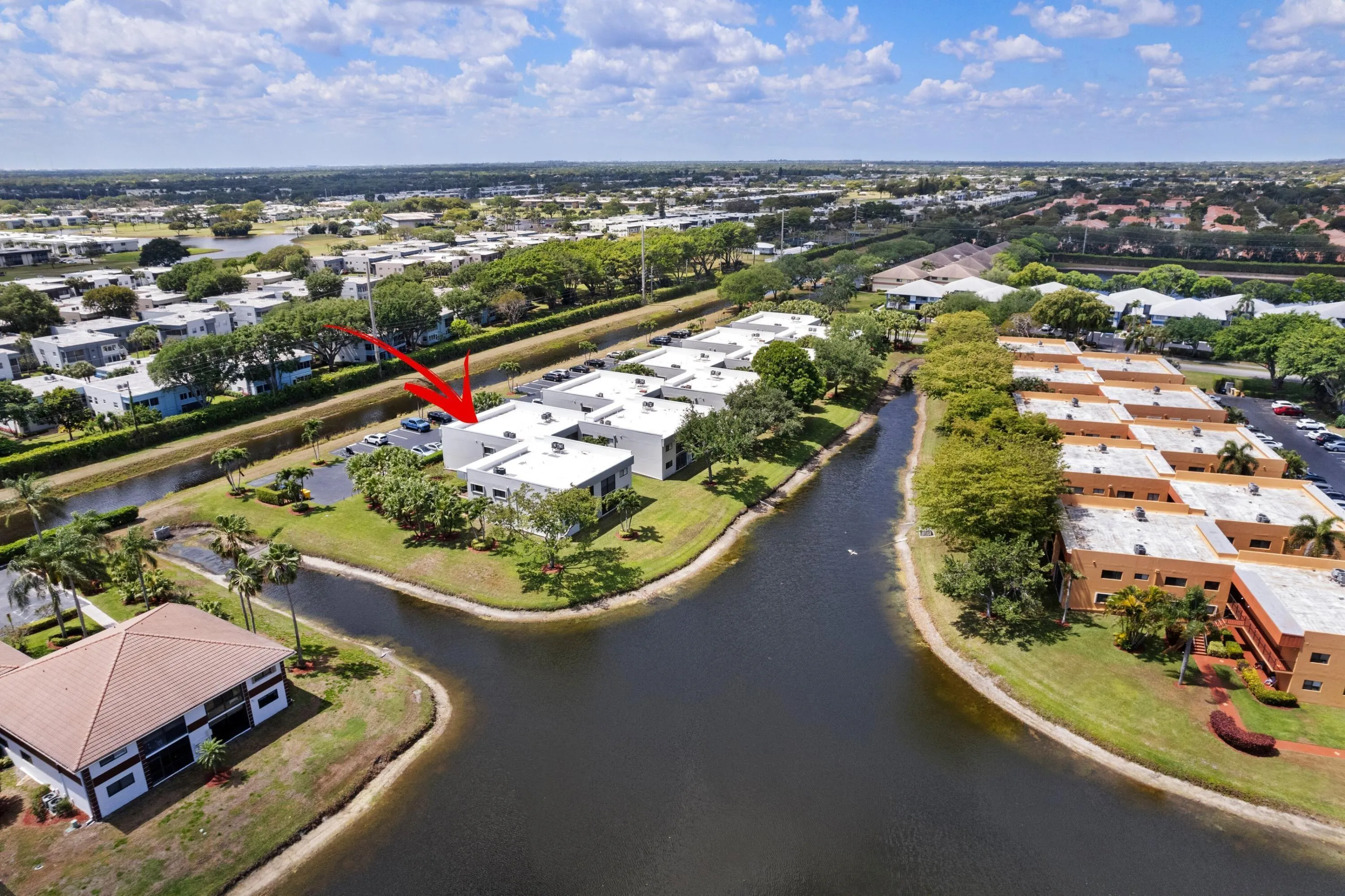 Aerial Neighborhood View