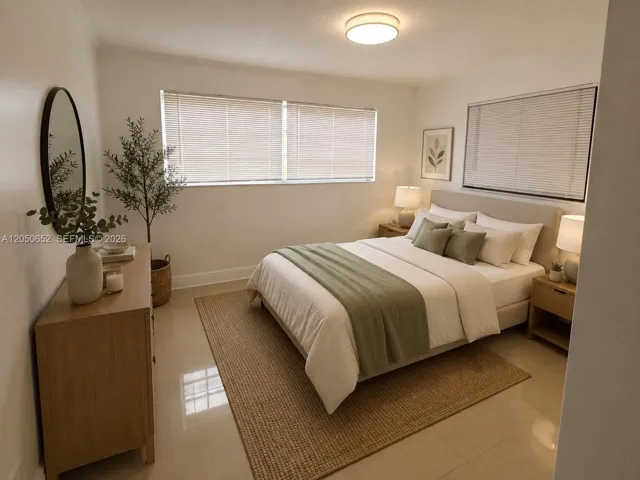 Bedroom 2.Virtually Staged-Furniture show is for illustration purposes only.