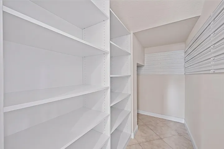 Spacious Walk In Pantry