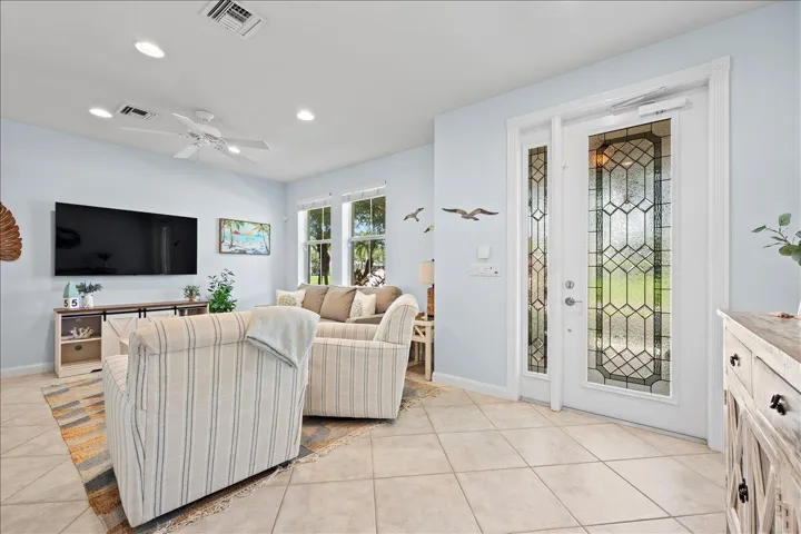 Living Room with Easy Indoor Flow