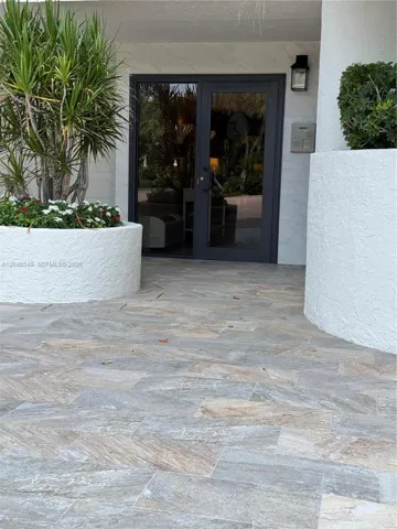 Building etnry through security door
