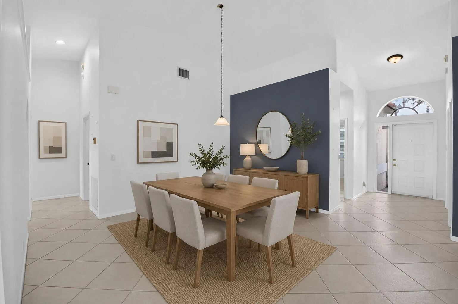 Dining Room- Staged Photo