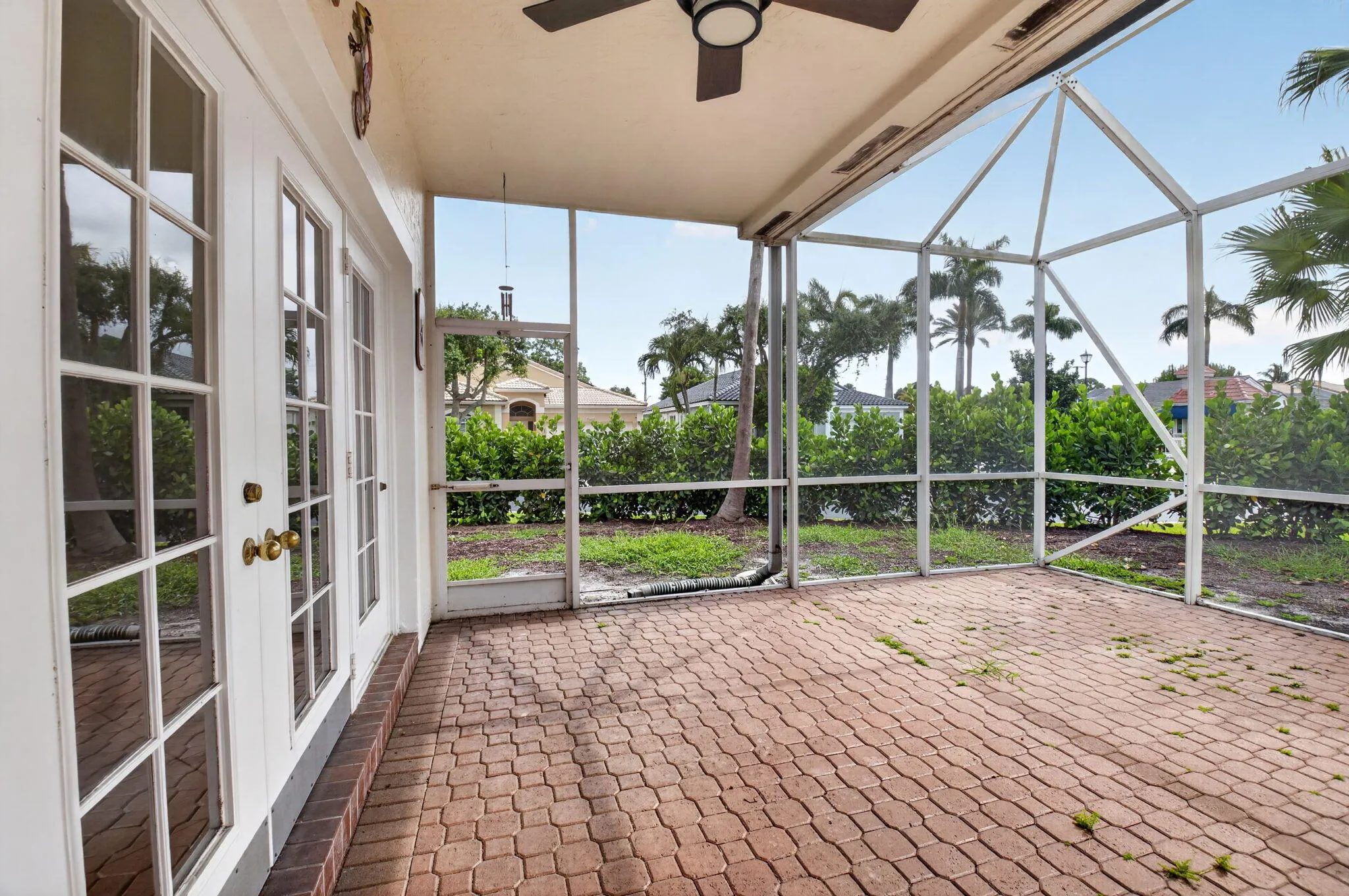 Patio w/lush Garden View