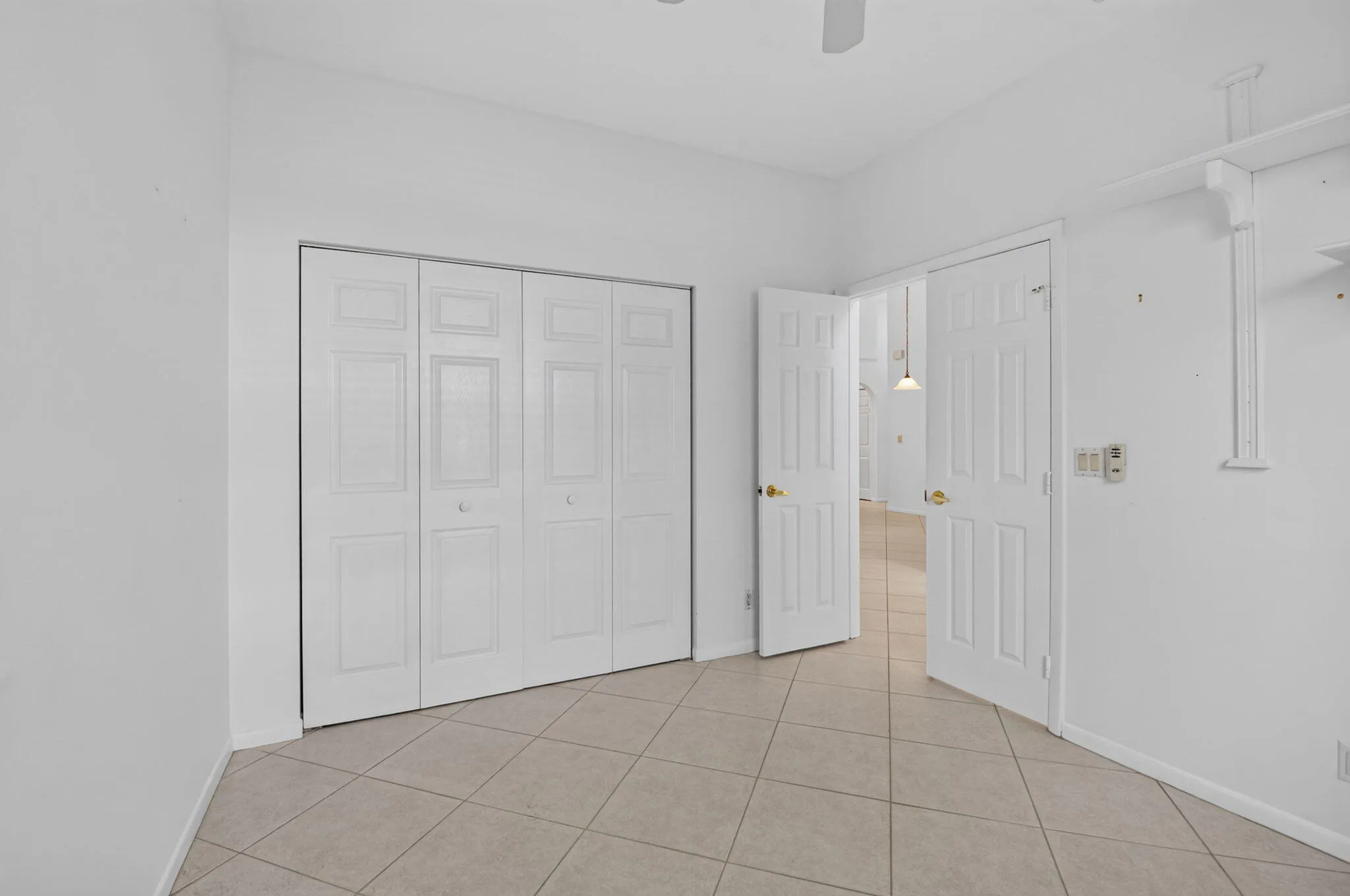 Full wall Closets in both Guest Bedrooms