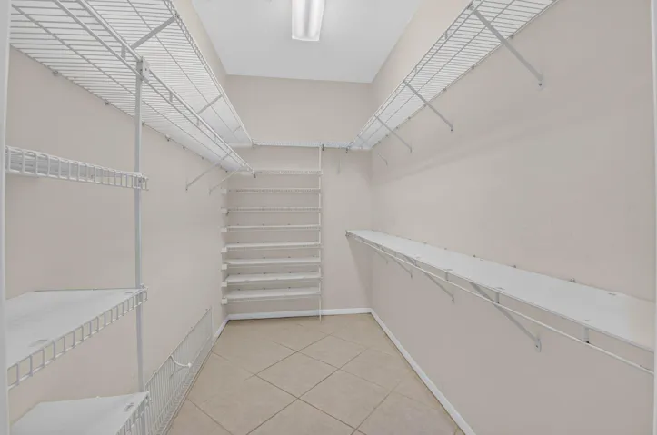 Extended Walk-in Closet