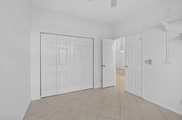 Full wall Closets in both Guest Bedrooms
