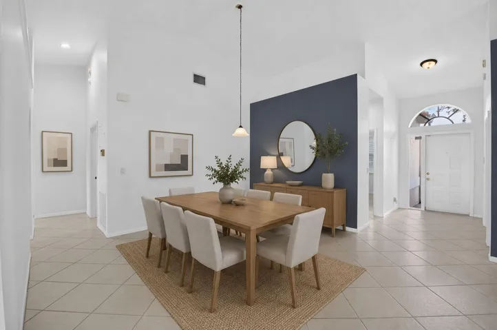 Dining Room- Staged Photo