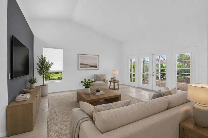 Living Room- Staged Photo