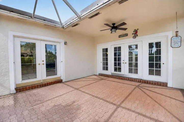 Patio w/ Entr. from Living & Family Rooms