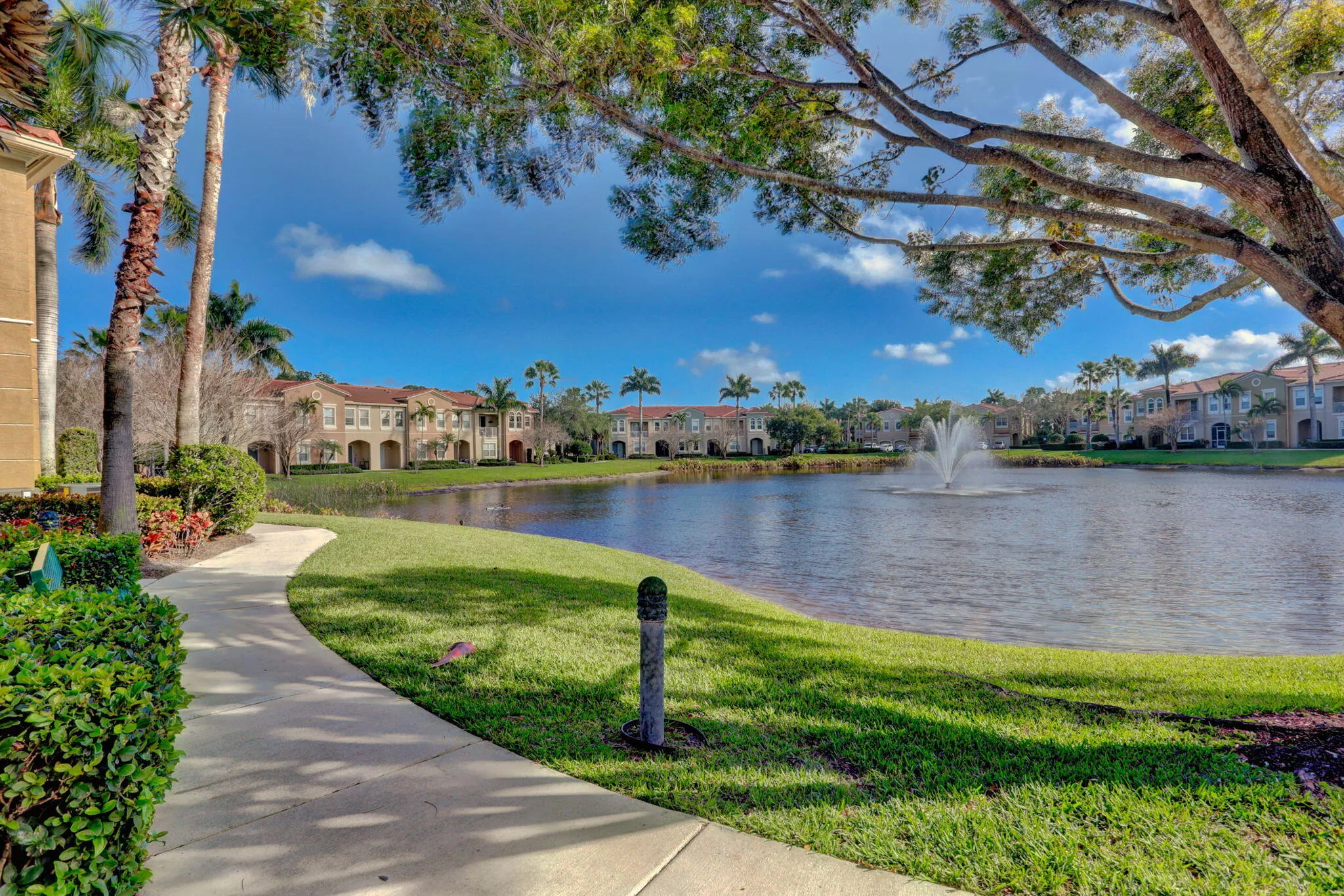 Walking Trail Around Lake