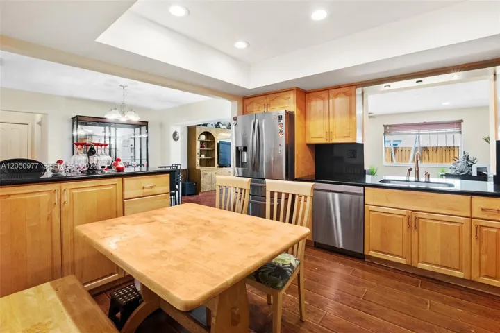 Breakfast area