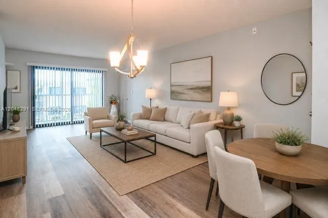 Living Room & Dining Room is Virtually staged