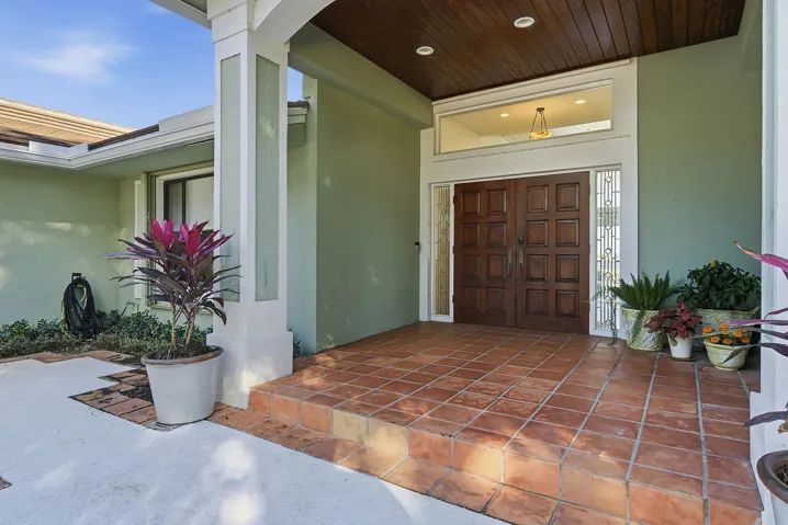 Welcoming Front Entrance