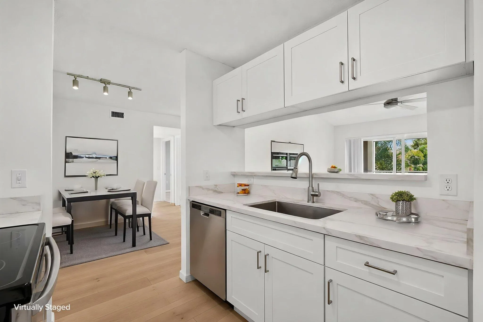 How it would look when renovated. This a virtual staging