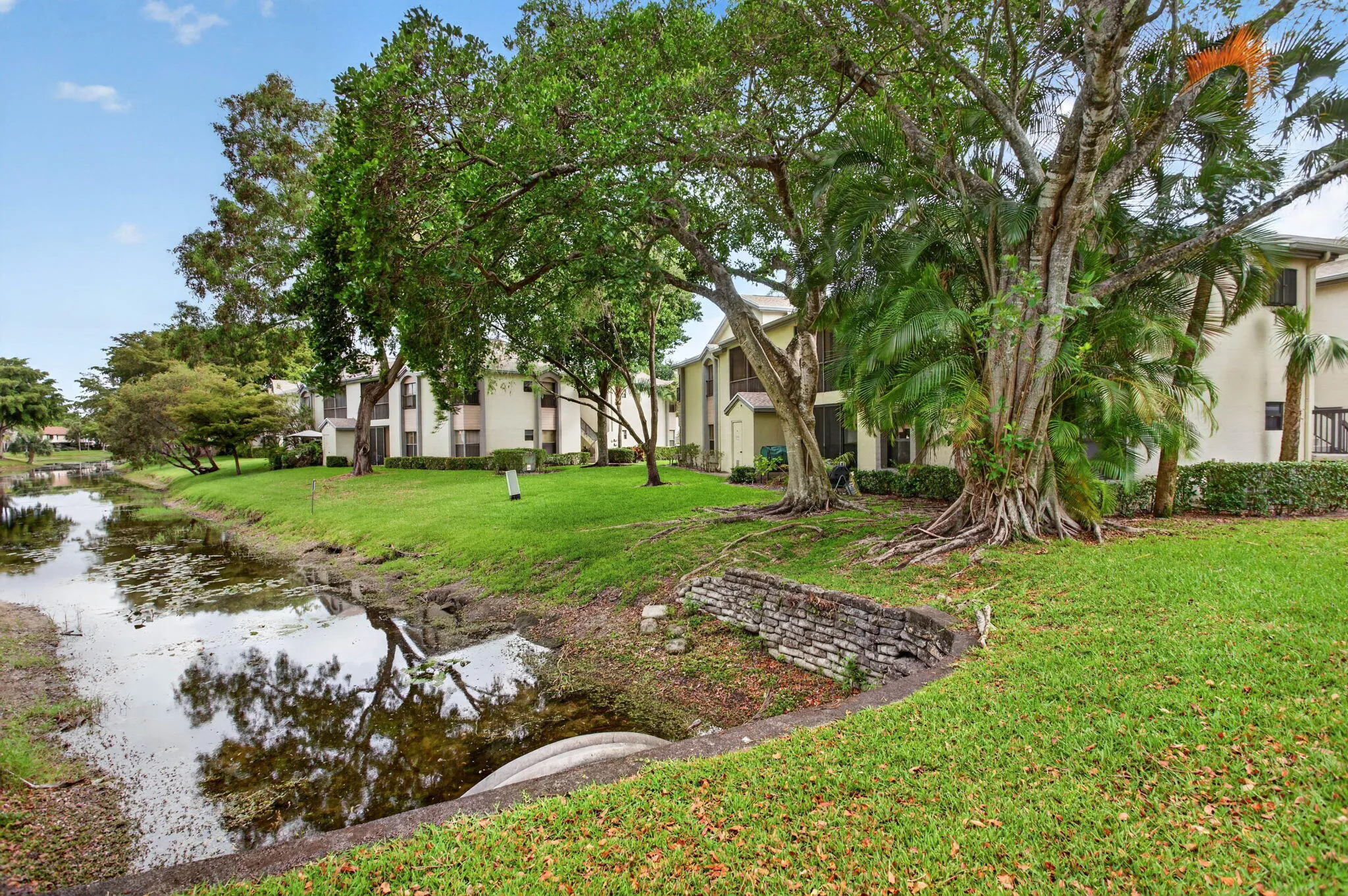 Enjoy the waterfront view in your backyard.